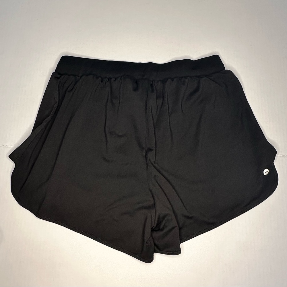 Avia | Black Workout Running Athletic Shorts Polyester/Spandex Blend | Size S - Picture 2 of 9